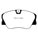 EBC Greenstuff 2000 Bremsbeläge Vorderachse ohne ABE...