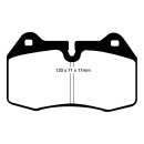 EBC Greenstuff 2000 Bremsbeläge Vorderachse mit ABE...