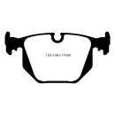 EBC Greenstuff 2000 Bremsbeläge Hinterachse mit ABE...