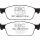 EBC Orangestuff Bremsbeläge Vorderachse Ford Focus 3 Schrägheck DP92145