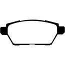 EBC Redstuff Bremsbeläge Hinterachse ohne ABE...