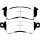 EBC Redstuff Bremsbeläge Vorderachse ohne ABE Chevrolet Camaro 2 DP31145C