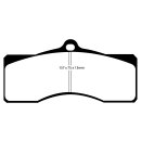 EBC Redstuff Bremsbeläge Vorderachse ohne ABE...