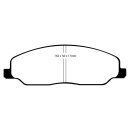 EBC Redstuff Bremsbeläge Vorderachse mit ABE Ford...