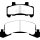 EBC Redstuff Bremsbeläge Vorderachse ohne ABE Pontiac Sunbird Coupe DP31173C
