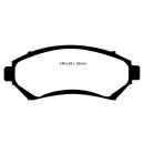 EBC Redstuff Bremsbeläge Vorderachse ohne ABE...