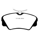 EBC Redstuff Bremsbeläge Vorderachse mit ABE...