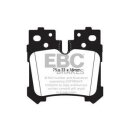 EBC Redstuff Bremsbeläge Hinterachse ohne ABE Lexus...
