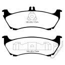 EBC Redstuff Bremsbeläge Hinterachse ohne ABE...
