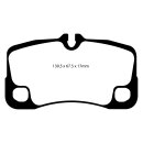 EBC Redstuff Bremsbeläge Hinterachse ohne ABE...