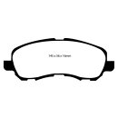 EBC Redstuff Bremsbeläge Vorderachse ohne ABE...