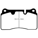 EBC Redstuff Bremsbeläge Vorderachse mit ABE Renault...