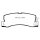 EBC Redstuff Bremsbeläge Hinterachse ohne ABE Toyota Celica 5 T18 Cabrio DP3628C