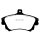 EBC Redstuff Bremsbeläge Vorderachse mit ABE Mitsubishi Carisma DA Schrägheck DP31139C