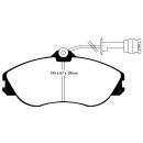 EBC Redstuff Bremsbeläge Vorderachse mit ABE Audi 100 44, 44Q, C3 Stufenheck DP3711C