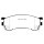 EBC Redstuff Bremsbeläge Vorderachse ohne ABE Mazda 626 (5) GW Kombi DP3971C