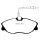 EBC Redstuff Bremsbeläge Vorderachse mit ABE Peugeot 206 CC 2D Cabrio DP31047C