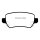 EBC Redstuff Bremsbeläge Hinterachse mit ABE Opel Zafira A F75 Großraumlimousine DP31447C