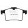 EBC Redstuff Bremsbeläge Hinterachse ohne ABE Jaguar XK _J43_ Cabrio DP32059C
