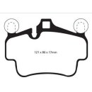 EBC Redstuff Bremsbeläge Vorderachse mit ABE Porsche...