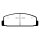 EBC Redstuff Bremsbeläge Hinterachse ohne ABE Mazda RX 7 (3) FD Coupe DP3729C