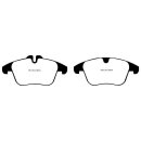 EBC Redstuff Bremsbeläge Vorderachse mit ABE Jaguar...