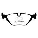 EBC Yellowstuff Bremsbeläge Hinterachse mit ABE BMW...