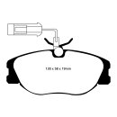 EBC Yellowstuff Bremsbeläge Vorderachse ohne ABE...