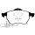 EBC Yellowstuff Bremsbeläge Vorderachse mit ABE Audi A6 4B, C5 Stufenheck DP41114R