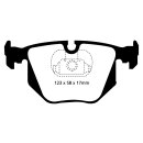 EBC Yellowstuff Bremsbeläge Hinterachse mit ABE BMW...