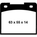 EBC Yellowstuff Bremsbeläge Vorderachse ohne ABE...