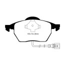 EBC Yellowstuff Bremsbeläge Vorderachse mit ABE Audi...