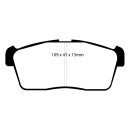 EBC Yellowstuff Bremsbeläge Vorderachse ohne ABE...