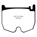 EBC Yellowstuff Bremsbeläge Vorderachse ohne ABE...