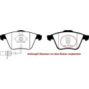 EBC Yellowstuff Bremsbeläge Vorderachse mit ABE Audi...