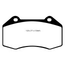 EBC Yellowstuff Bremsbeläge Vorderachse ohne ABE...