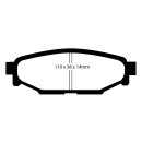 EBC Yellowstuff Bremsbeläge Hinterachse ohne ABE...