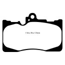 EBC Yellowstuff Bremsbeläge Vorderachse ohne ABE...