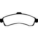 EBC Yellowstuff Bremsbeläge Vorderachse ohne ABE...