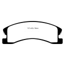 EBC Yellowstuff Bremsbeläge Vorderachse ohne ABE...