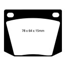 EBC Yellowstuff Bremsbeläge Vorderachse ohne ABE...