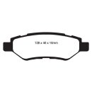 EBC Yellowstuff Bremsbeläge Hinterachse ohne ABE...