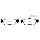 EBC Yellowstuff Bremsbeläge Hinterachse ohne ABE VW...