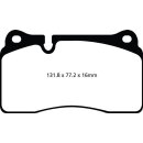 EBC Yellowstuff Bremsbeläge Vorderachse mit ABE Audi...