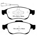EBC Yellowstuff Bremsbeläge Vorderachse ohne ABE...