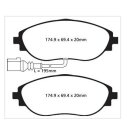 EBC Yellowstuff Bremsbeläge Vorderachse mit ABE VW...