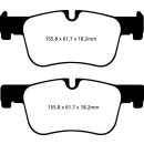 EBC Yellowstuff Bremsbeläge Vorderachse ohne ABE BMW...