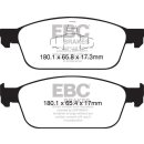 EBC Yellowstuff Bremsbeläge Vorderachse mit ABE Ford...