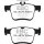 EBC Yellowstuff Bremsbeläge Vorderachse mit ABE VW Golf Alltrack BA5 Kombi DP42153R