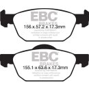 EBC Yellowstuff Bremsbeläge Vorderachse ohne ABE...